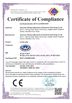 CHINA Shenzhen Wonsun Machinery &amp; Electrical Technology Co. Ltd certificaten