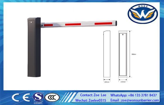 Plaatsbesparende kleine parkeerpoort