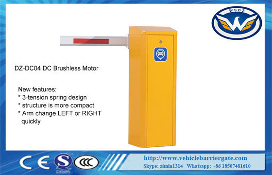 Intelligente Barrièrepoort 6m Wapendc24v Brushless Motor voor Parkeerplaatssysteem