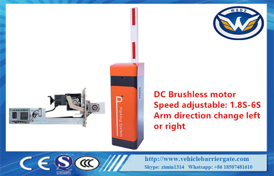 140W DC24V 6m de Telescopische Barrières van het WapenParkeerterrein met Zonnemachtsfabriek