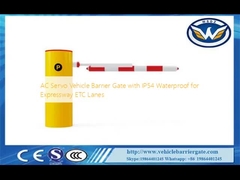 AC Servo Vehicle Barrier Gate met IP54 waterdicht voor snelweg ETC Lanes