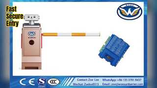 Snelle toegang tot de slagboomcontrole