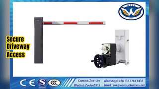 Opritbarrièrepoorten Veilige toegang